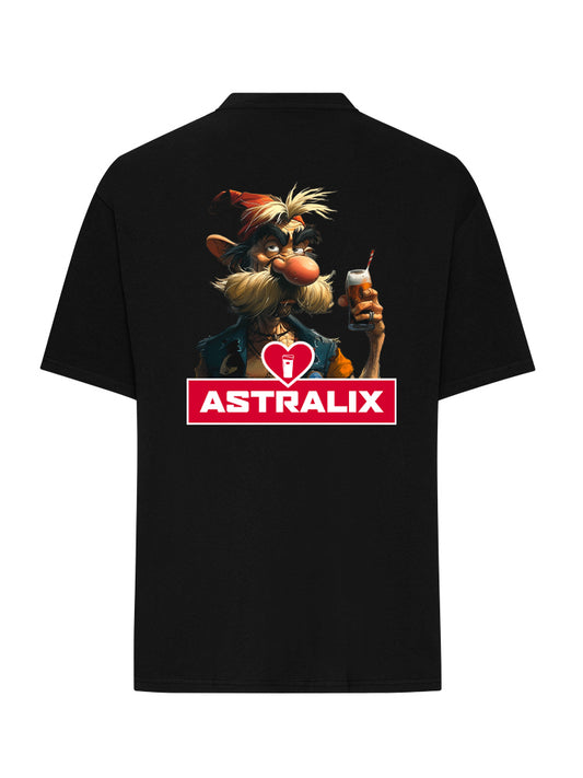 ASTRALIX T SHIRT OVERSIZE BLACK (BACKPRINT)