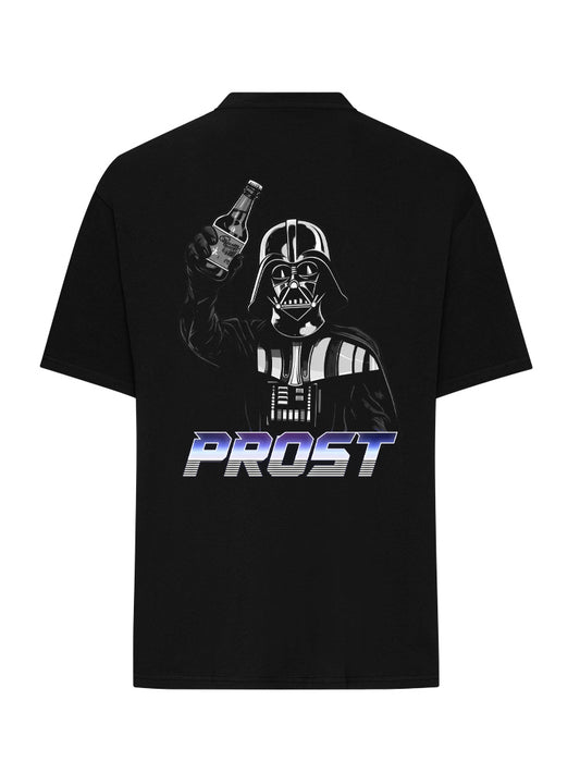 PROST T SHIRT OVERSIZE BLACK (BACKPRINT)