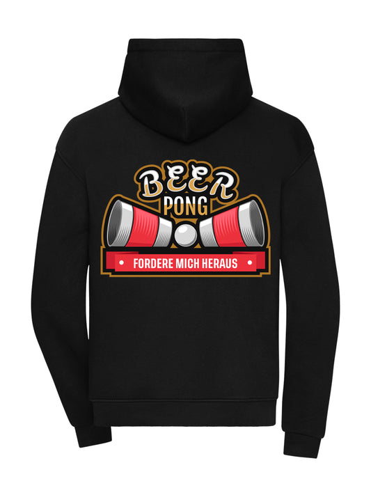 BEER PONG 360GSM OVERSIZE BLACK (BACKPRINT)